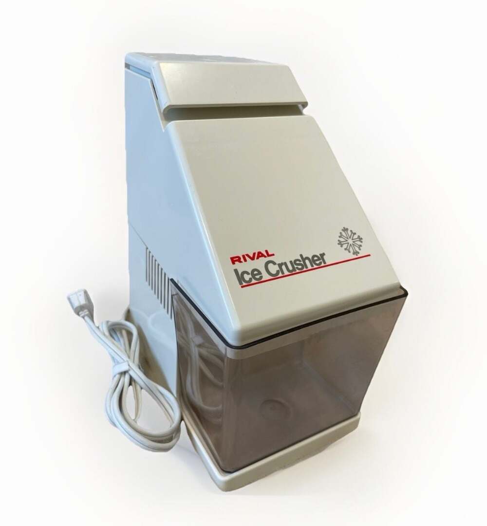 Vintage Rival Electric Ice Crusher Model 840/3 White